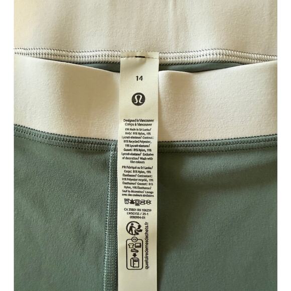 Lululemon Nulu Flared Pant | Crater Blue | Sz 14 | NWT - Picture 6 of 8